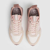 Pepe Jeans Zapatillas de Piel Lucky Flag Rosa