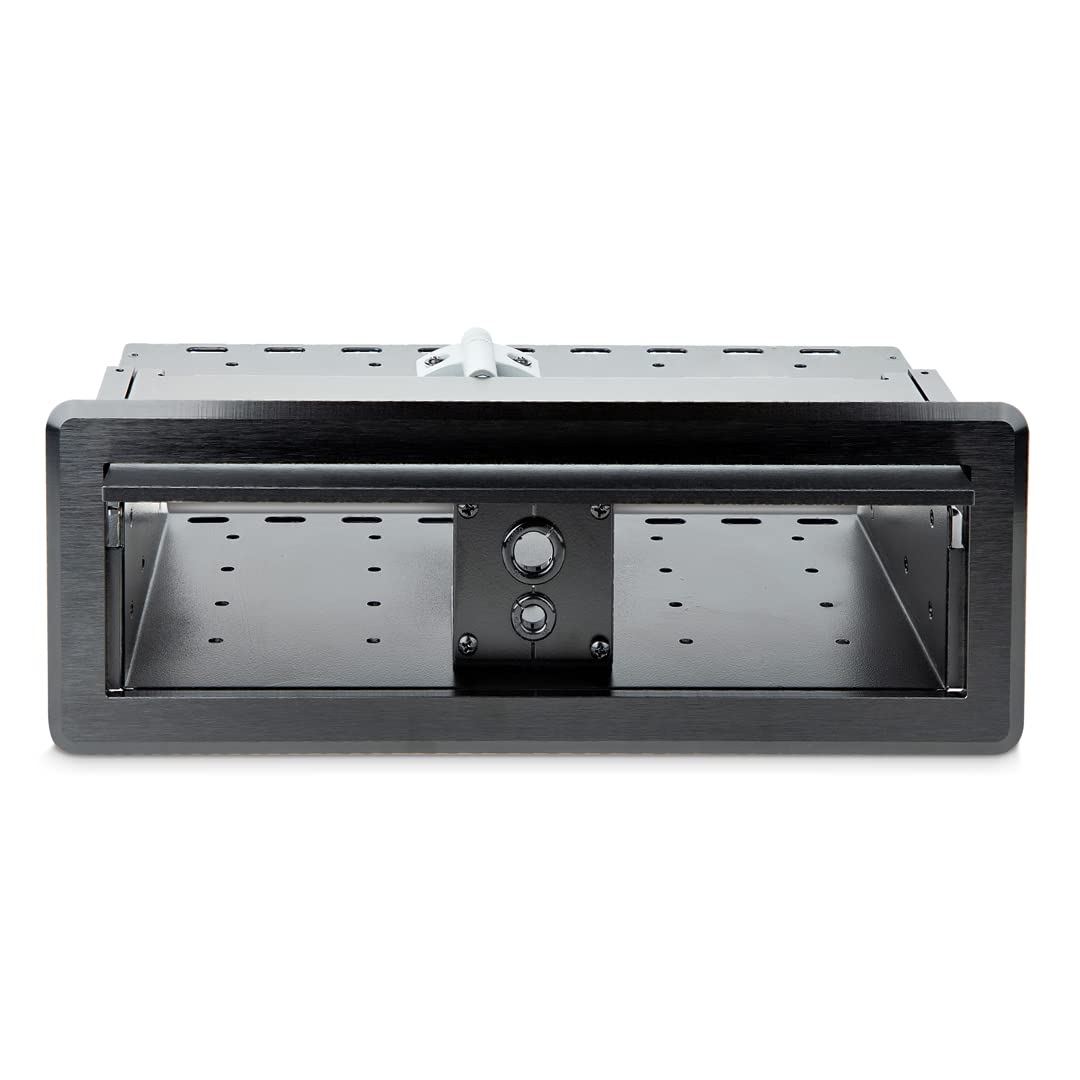 StarTech.com Caja de Conectividad de Dos Módulos para Mesa de Juntas - Alimentación / Carga / AV / Módulos de Conexiones de Portátil