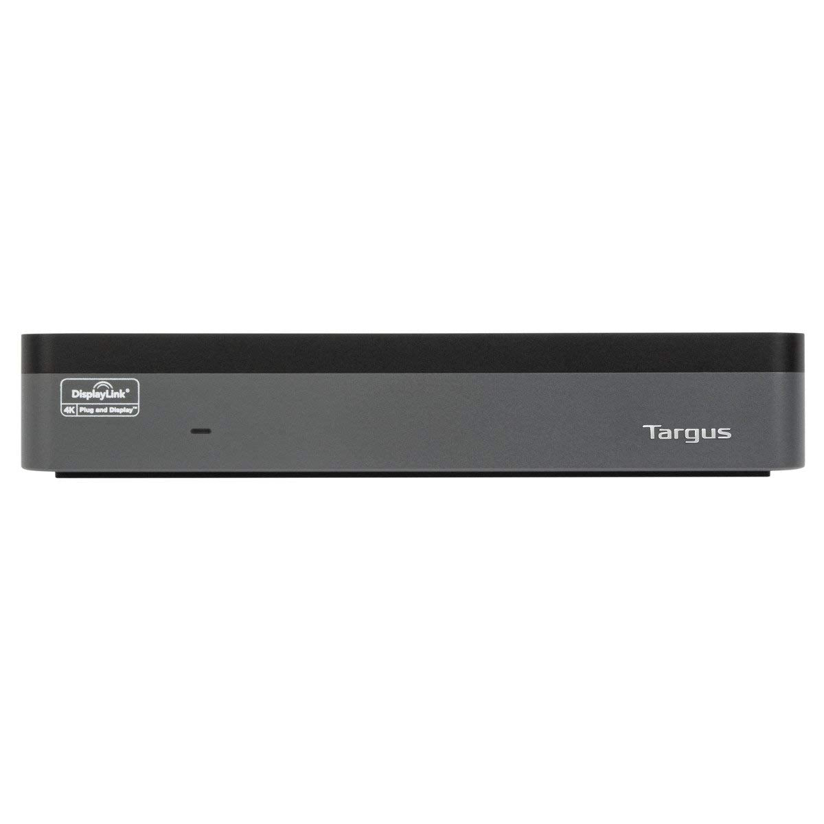 Targus DOCK570EUZ Docking Station USB-C Universal Quad 4K (QV4K) con PD de 100 W Compatible con Thunderbolt 3