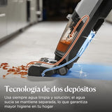 Bissell CrossWave OmniForce Edge, Aspiradora de Mano Sin Cable, Aspirado y Mopa al Mismo Tiempo o Solo Modo Aspirado, Escoba Vertical Potente, Tecnología ZeroGap, 240m² Limpieza Multisuperficie, 4017N