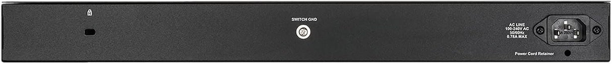 D-Link DGS-1210-48/E - Switch 48 Gigabit Ports and 4 SFP Combo Ports 100/1000 Mbps, Height 1U, Automatic VLAN for Video Surveillance and IP Telephony - EU Power Cable Only