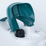 H.Koenig Limpiador a Vapor 4 barras H.Koenig NV6400, Autonomía 45min, Listo en 8min, 1,5L, Potente 2000W, Compacto, Multifunción, suelo, muebles, coche, Accesorios + 2 cepillos nylon/acero inoxidable