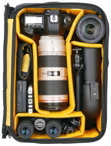 VANGUARD Veo Active 46GY - Mochila cámara fotográfica trekking mediana