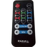 Ibiza - DJLIGHT60 - Soporte de luces con 2 proyectores PAR RGBB & 2 MOON FOWER RGBBBA - Pack LED 4 en 1