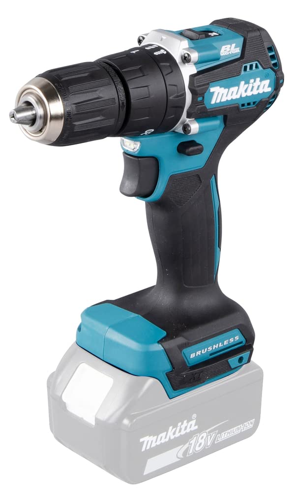 Makita DHP487ZJ Taladro de percusión a batería 18V Brushless 40Nm Makpac Case