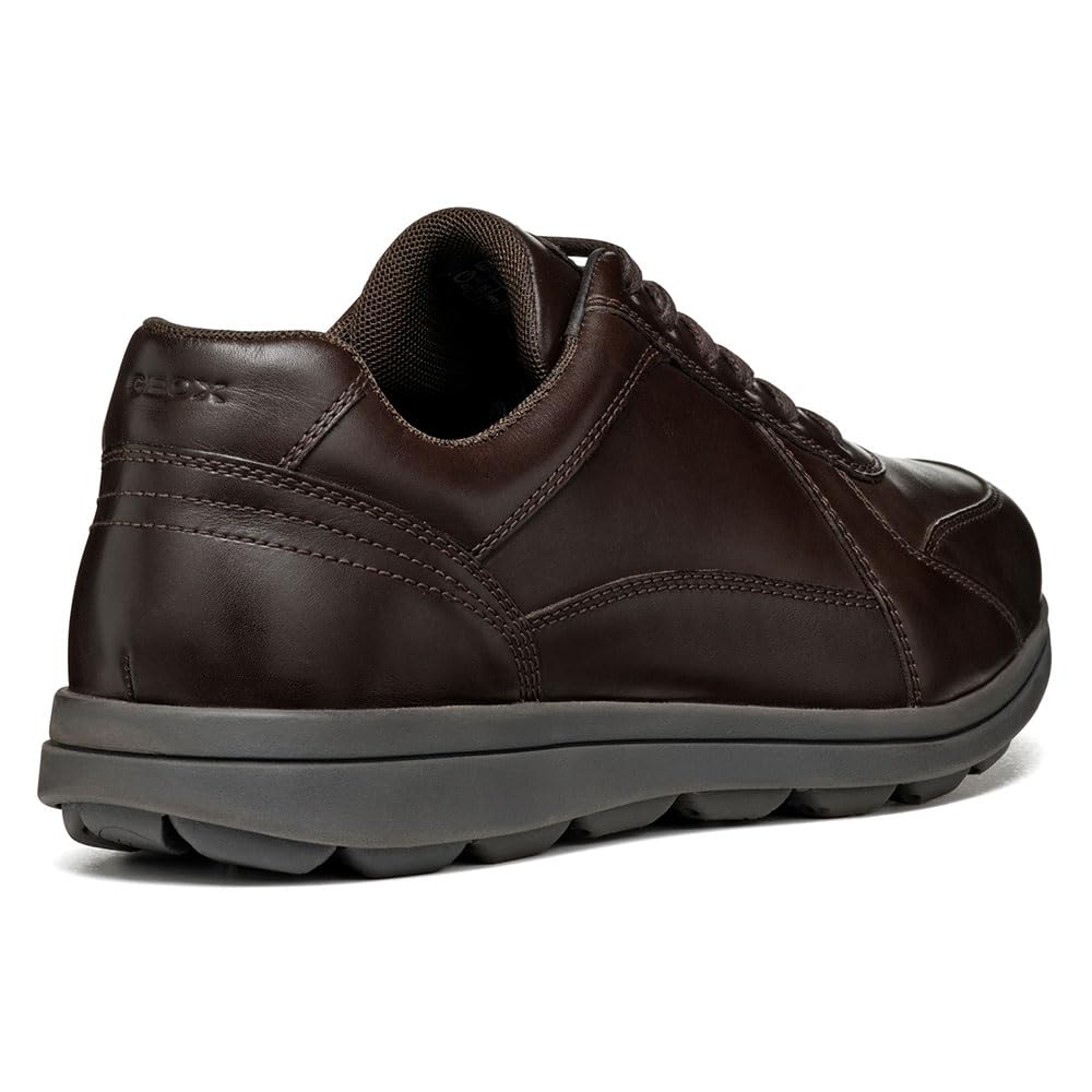 Geox U Spherica Ec12, Zapatillas Hombre, café, 44 EU