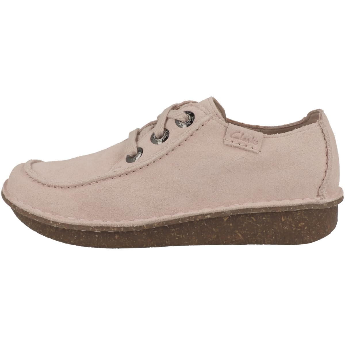 Clarks Funny Dream, Oxford Mujer, Light Pink Lea, 42 EU
