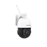 FOSCAM SD2X - Cámara IP WiFi Domo motorizada PTZ 2MP con Zoom óptico x18, detección de Movimiento Inteligente