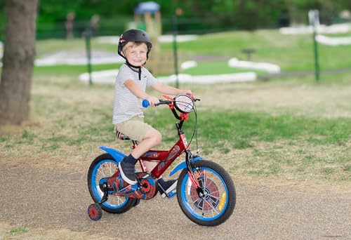 Huffy Spiderman Bicicleta Infantil, Rojo, M