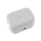 Nokia Essential True Wireless - Auriculares y Estuche portátil de Carga (IPX5 de Resistencia al Agua, reducción del Ruido, micrófono Dual y Modo Ambiente) Blanco