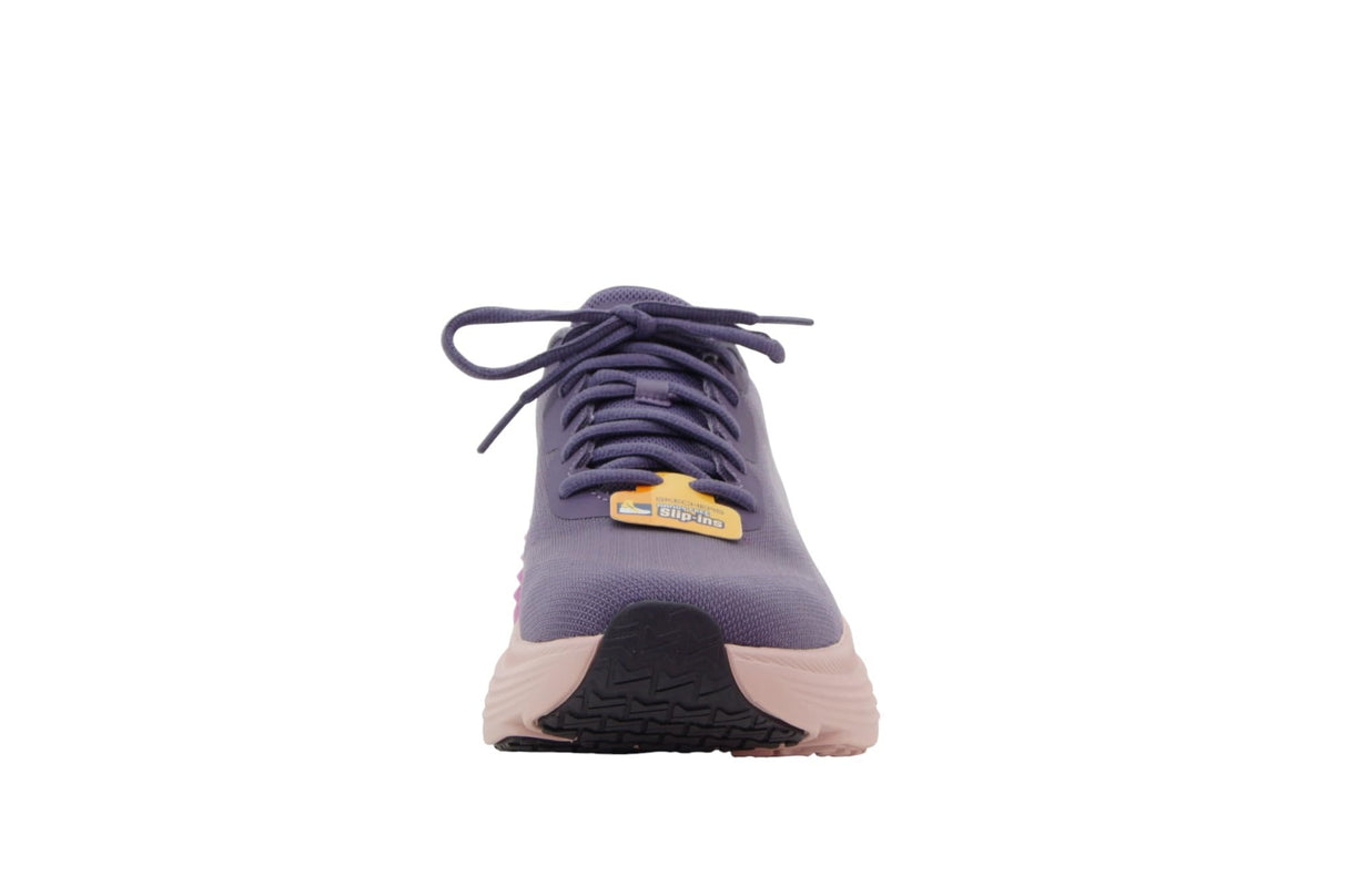 Skechers MAX Cushioning Endeavour Hallandale, Zapatillas Mujer, Purple Textile/Trim, 37 EU
