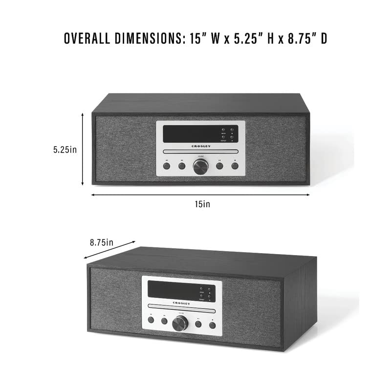 Crosley Finn Radio Reproductor de CD
