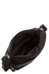 Mandarina Duck MD 20 P10QMT20, Bolsa de Hombro para Mujer, Negro (Black), 29x33x12 (L x H x W)