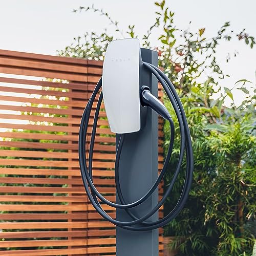 Tesla Wall Connector | Cargador Universal | Tipo 2 | Monofásico y trifásico | hasta 22 kW | Cable 7.3m Incluido | Interior y Exterior