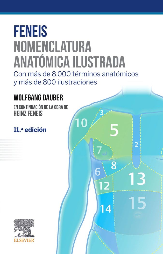 Feneis. Nomenclatura anatómica ilustrada (11ª ed.)
