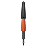 DIPLOMAT Pluma estilográfica Aero Orange Negro - F/con caja de regalo/pluma estilográfica, 1 unidad (1 unidad)