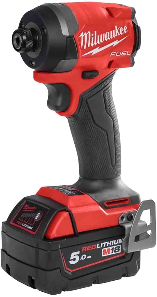 Milwaukee Destornillador de impacto compacto M18 FID3 502X 18V 2 batt. x 5.0 Ah-4933479865