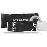 NANLITE Faro de Estudio FS-300B Bicolor (3823) Negro