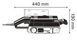 Bosch GBS 75 AE Set - Lijadora de banda