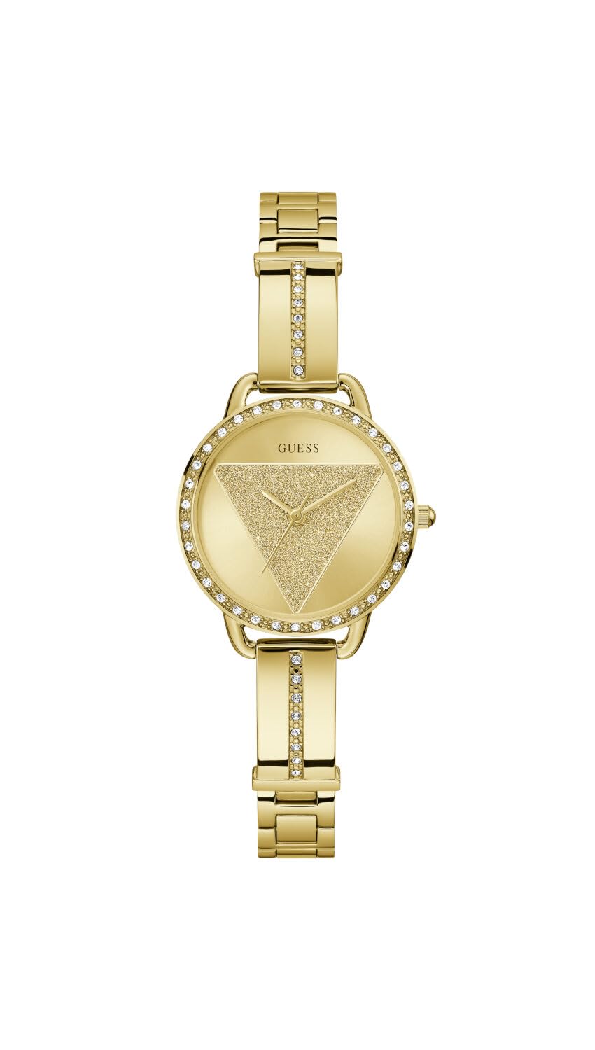 GUESS Reloj Analógico para Mujer'S de Cuarzo con Correa en Acero Inoxidable GW0914L2