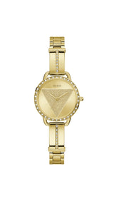 GUESS Reloj Analógico para Mujer'S de Cuarzo con Correa en Acero Inoxidable GW0914L2