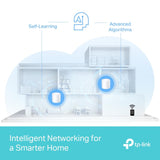TP-Link Deco WiFi 6 Mesh AX3000Mbps Deco X50 Pro (3-Pack), Sistema WiFi 6 para Toda la casa, Cobertura de 550㎡, Puertos 2,5G, Control Parental, Compatible con Todas Las Cajas de Fibra