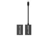 PremiumCord Extensor 4K USB-C a HDMI vía Cat5E/6/6A, UHD 4K 2160p 120Hz, Full HD 1080p, HDMI 2.0, HDCP 1.4/2.2, HDR10, Sin Retardo