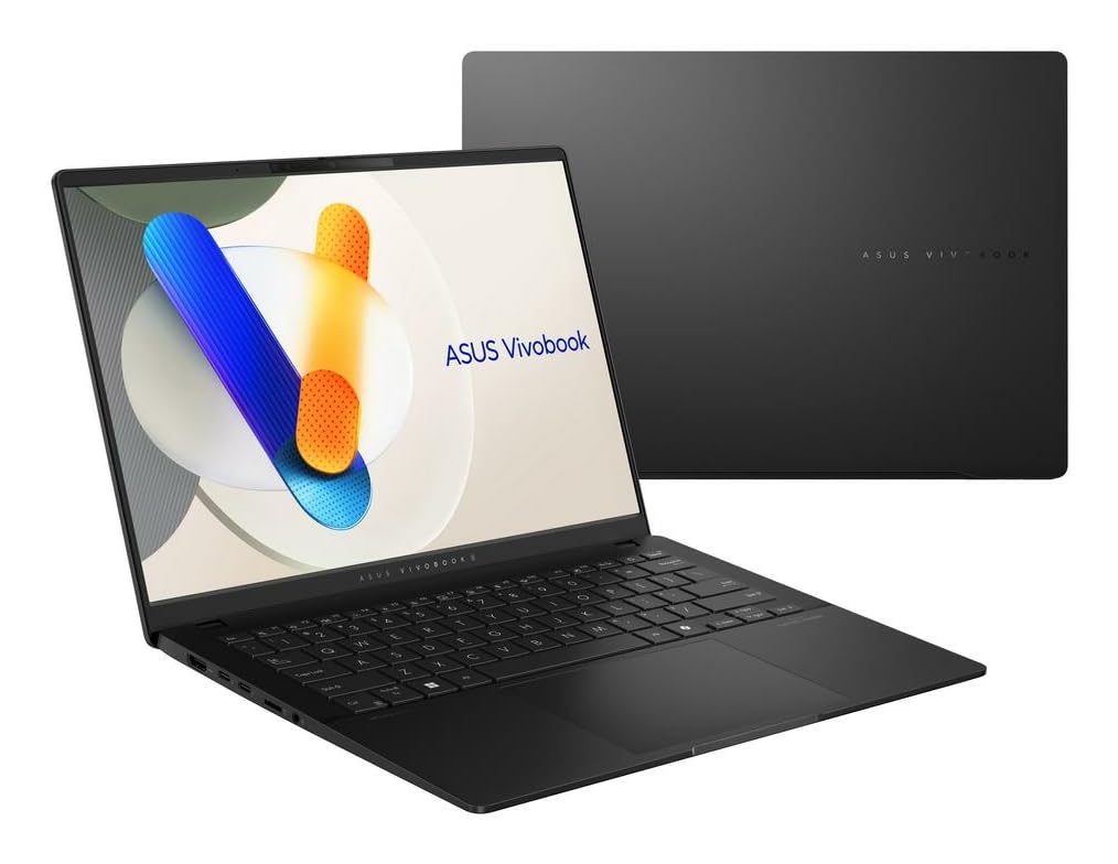ASUS VivoBook S 14 OLED WUXGA, Portátil de 14", Intel Core Ultra 7, Windows 11 Home, 16GB RAM, 1TB SSD, ARC Graphics, Ordenador Portátil Ligero y Potente, Teclado QWERTY Español, Negro Neutro