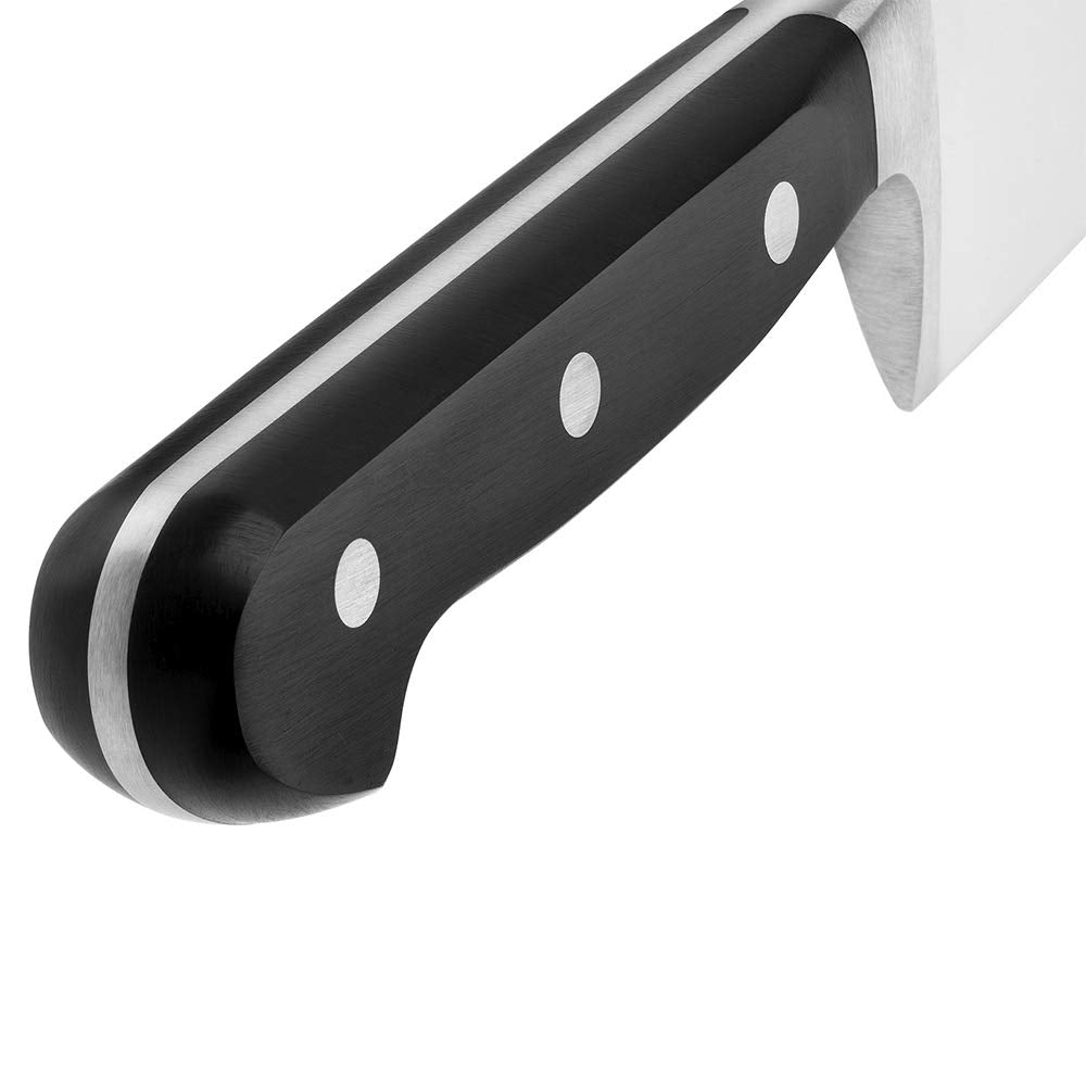 ZWILLING Cuchillo de cocina , Longitud de la hoja: 20 cm, Hoja ancha, Mango especial de acero inoxidable/plástico, Profesional S