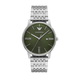 Emporio Armani Homme Analogique Quartz Montre Avec Bracelet en Acier Inoxydable AR11644