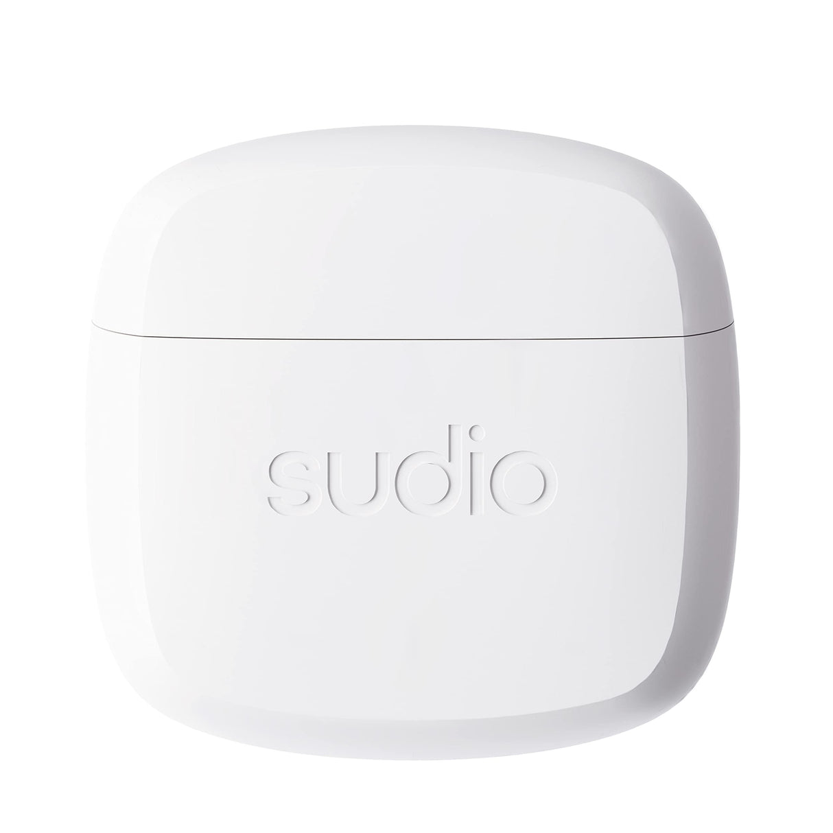Sudio N2 Snow White - True Wireless Bluetooth Open-Ear Earbuds,Multipoint-Connection,Micrófono Integrado para Llamadas, 30 Horas de batería con Funda de Carga, IPX4 Resistente al Agua, USB-C y Carga