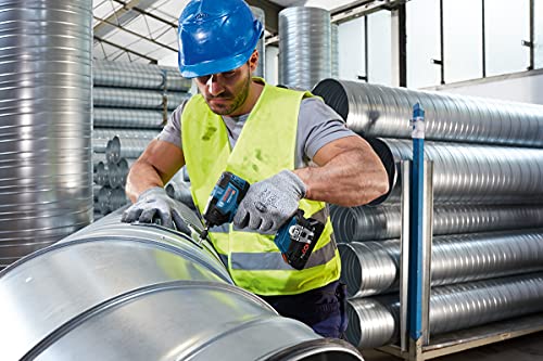 Bosch Professional 18V System GDX 18V-200 + GSR 18V-55 - Set llave de impacto + atornillador a batería (2 baterías x 4.0 Ah, en maletín)