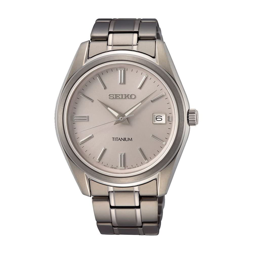 Seiko Reloj Analógico para Hombres de Cuarzo con Correa en Metal SUR369P1