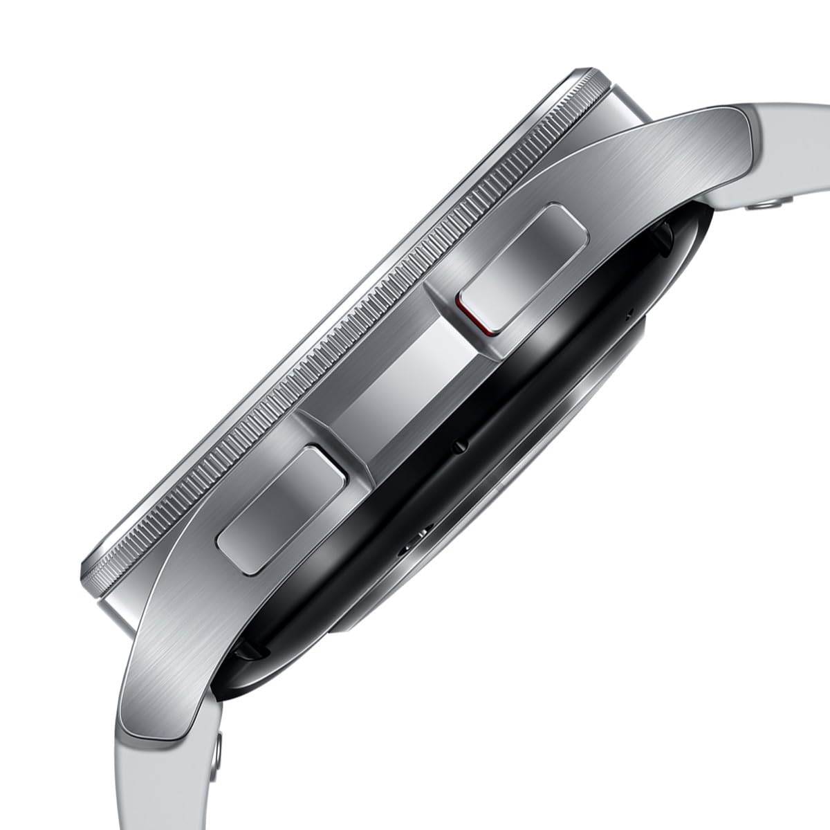 Samsung Galaxy Watch6 Classic Bluetooth, 43 mm + Correa de recambio - Smartwatch, Control de Salud, Seguimiento Deportivo, Batería de Carga Rápida, Plateado (Versión Española)
