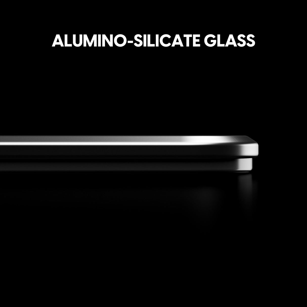Pulsar Superglide - Alfombrilla de ratón de Vidrio para Juegos v2, Superficie de Vidrio de silicato de Aluminio Antideslizante, Totalmente Moldeada, Goma de Silicona de Alta Densidad, 19.3 x 16.5