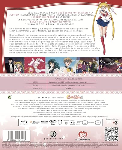 Sailor Moon S Temporada 3 [Bluray] (Episodios 1 a 38) (90 a 127) [Blu-ray]