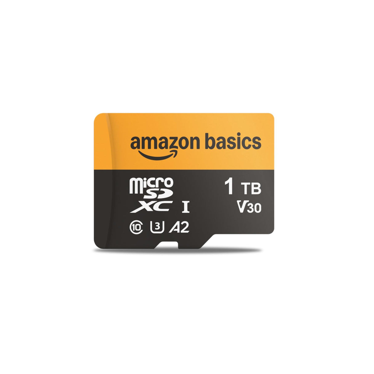 Amazon Basics Tarjeta MicroSDXC de 1 TB con Adaptador, Velocidad de Lectura de hasta 200 MB/s, Paquete de 1