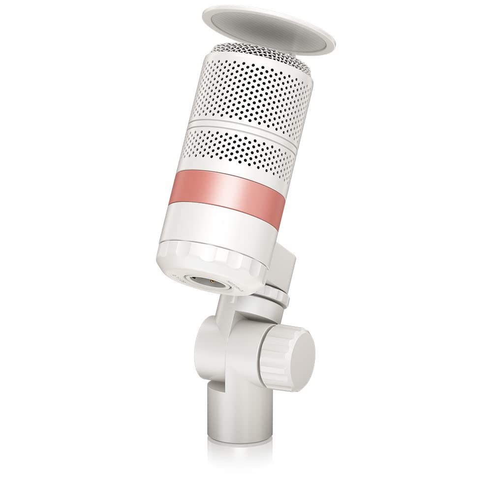 TC Helicon GoXLR MIC-WH Micrófono de transmisión dinámico con filtro pop integrado
