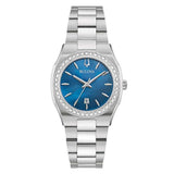 Bulova Reloj Analógico para Mujer'S de Cuarzo con Correa en Acero Inoxidable 96R246