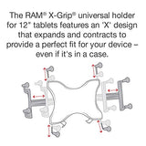 RAM Mount RAM-HOL-UN11U - Soporte (Tablet/UMPC, Negro, Aluminio, Acero inoxidable)