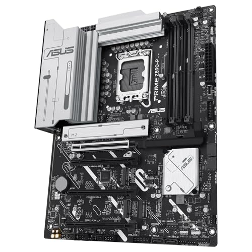 ASUS ProArt Z890-Creator WiFi - Placa Base ATX, 16+2+1+2 etapas de Potencia, PCIe 5.0 Compatible con GPU de última generación, Dos Thunderbolt 5 Tipo-C, LAN de 10 GB y 2,5 GB, WiFi 7, 5 Ranuras M.2