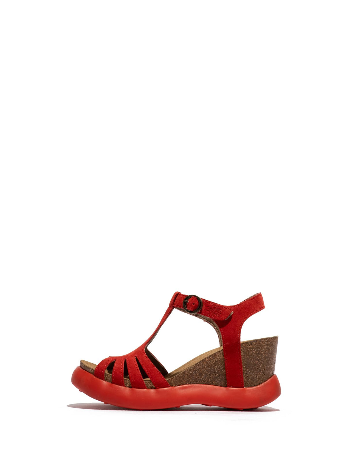 Fly London GAIT959FLY, Sandalias Mujer, Scarlet, 40 EU