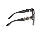 Guess Gu00197 Gafas, 05b Shiny Black, 55/20/140 para Mujer