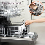 Cosori Freidora de Aire Grande-True Acero Inox-4 Resistencias Dual Blaze TwinFry 10 L-Flexible Doble Cesta Air Fryer 2800 W- Smart WIFI Control– 66 % Eficiencia Energética-6 en 1-Máx 10 Personas