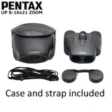 Pentax 8-16 x 21 Sport Optics UP Binocular - Green