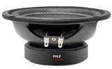 Pyle Altavoz de Audio, 600V, Coche, Subwoofer, Cono de Papel no prensado de 6.5”, Cesta de plastico Negro, Bovina movil Doble, Impedancia de 4 Ohm, Estereo