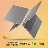 acer Aspire 14 AI Copilot+ PC A14-61M, Ordenador Portátil 14" WUXGA OLED (AMD Ryzen AI 5 330, 16 GB RAM, 512 GB SSD, AMD Radeon Graphics, Windows 11 Home), Color Plata, Teclado QWERTY Español