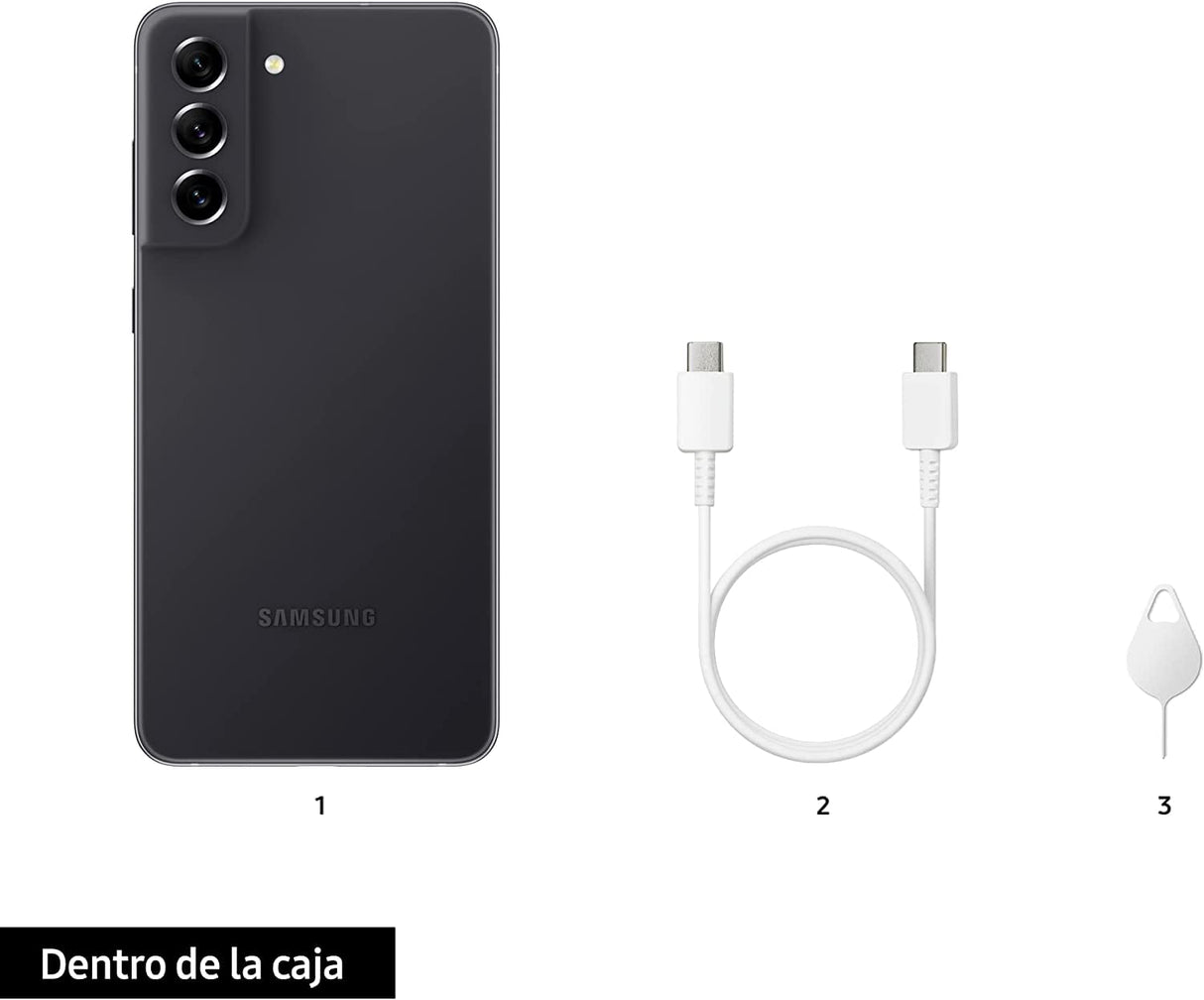 Samsung Galaxy S21 FE 5G (256 GB) Color Grafito chipset 2022 – Teléfono Móvil Android, Smartphone Libre (Versión Española)