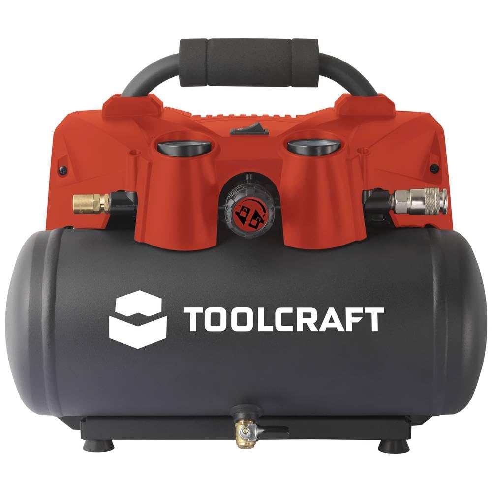 TOOLCRAFT Compresor de aire a batería AP-1200 6 l 8 bar