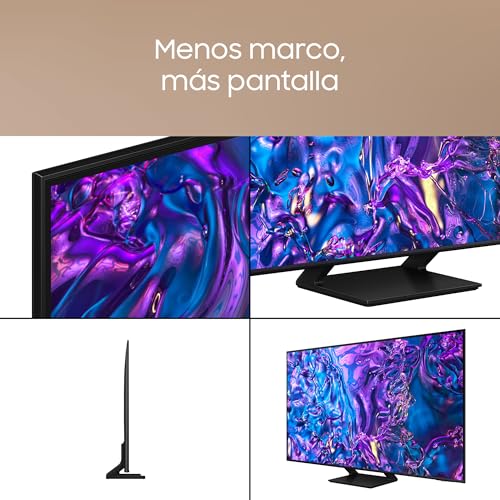 SAMSUNG TV QLED 4K 2024 55Q70D Smart TV de 55" con más de 1.000 Millones de Colores, el Mejor Smart TV, GANA Las partidas a 120Hz y Escucha Todos los Altavoces con Q-Symphony